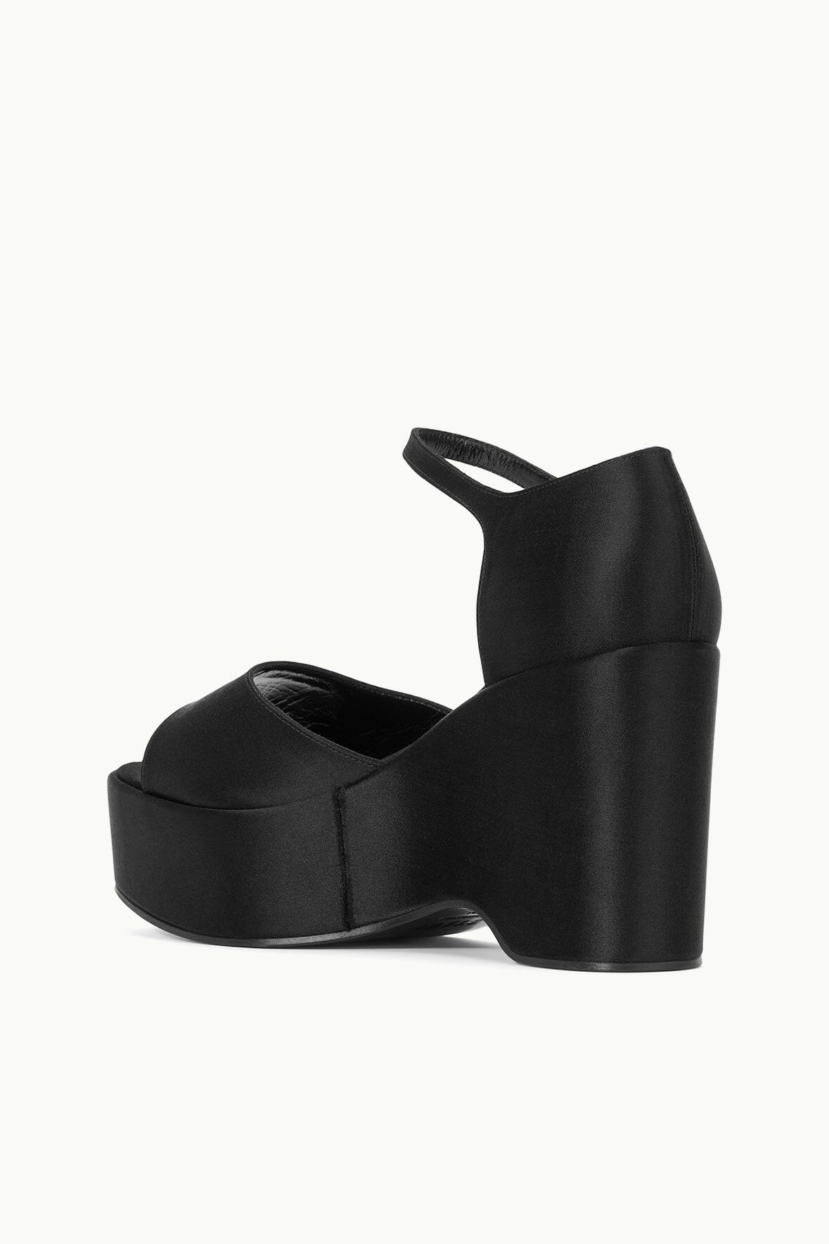 Staud Stella Platform Sandal  - Black