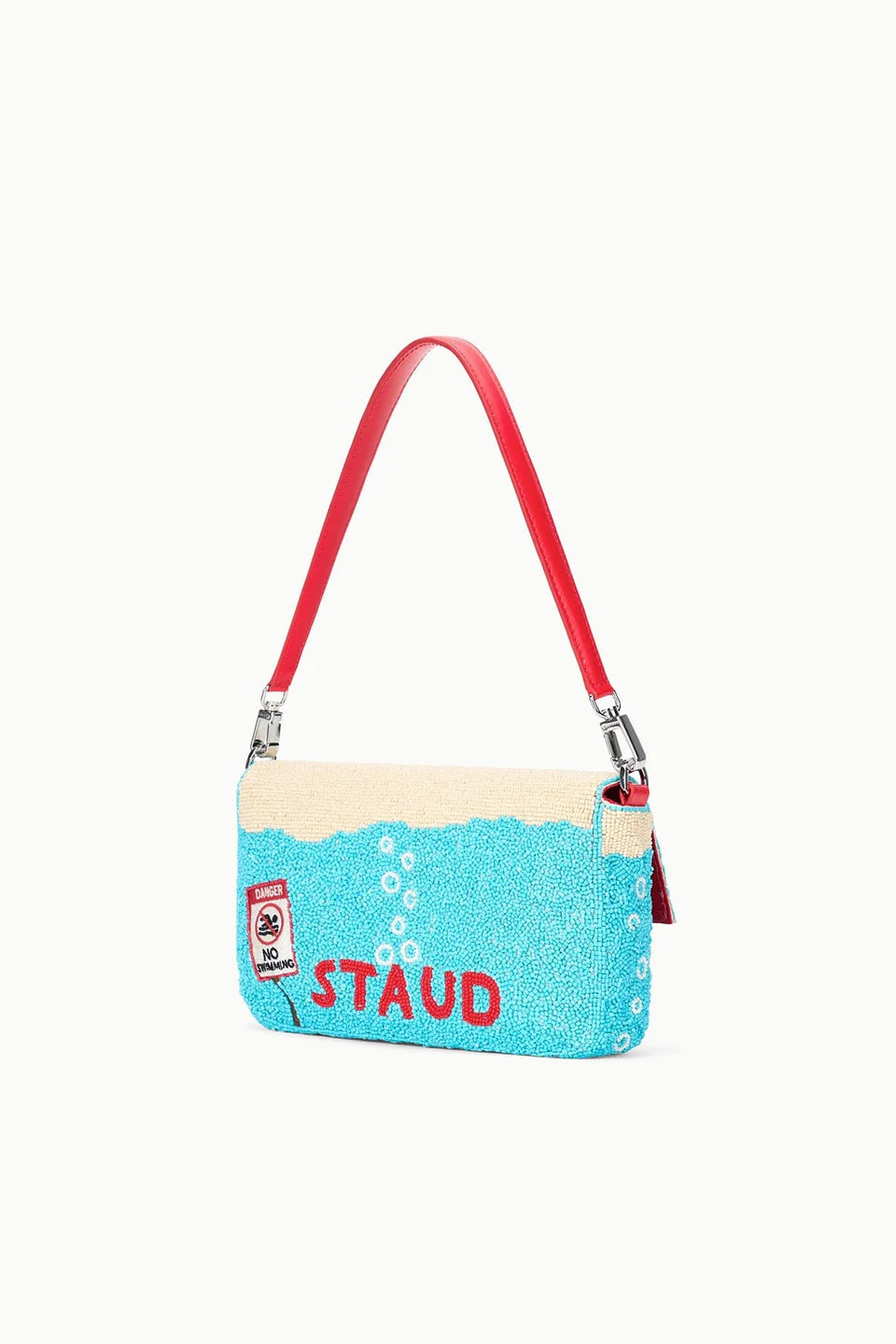 Staud Timmy Shoulder Bag Great White