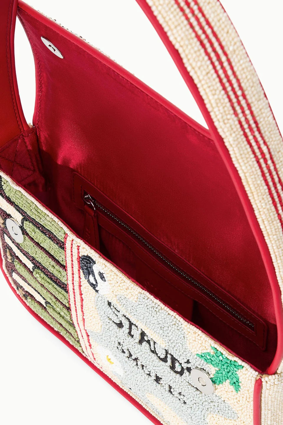 Staud Tommy Beaded Bag California Grown