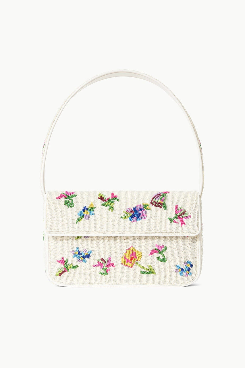 Staud Tommy Beaded Bag First Bloom Day