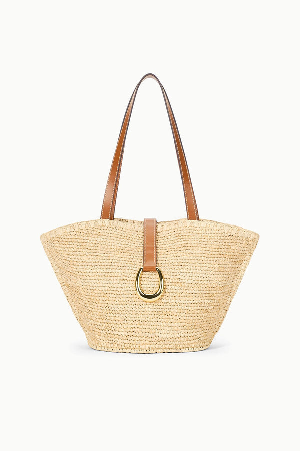 Staud Vista Tote in Natural/Tan