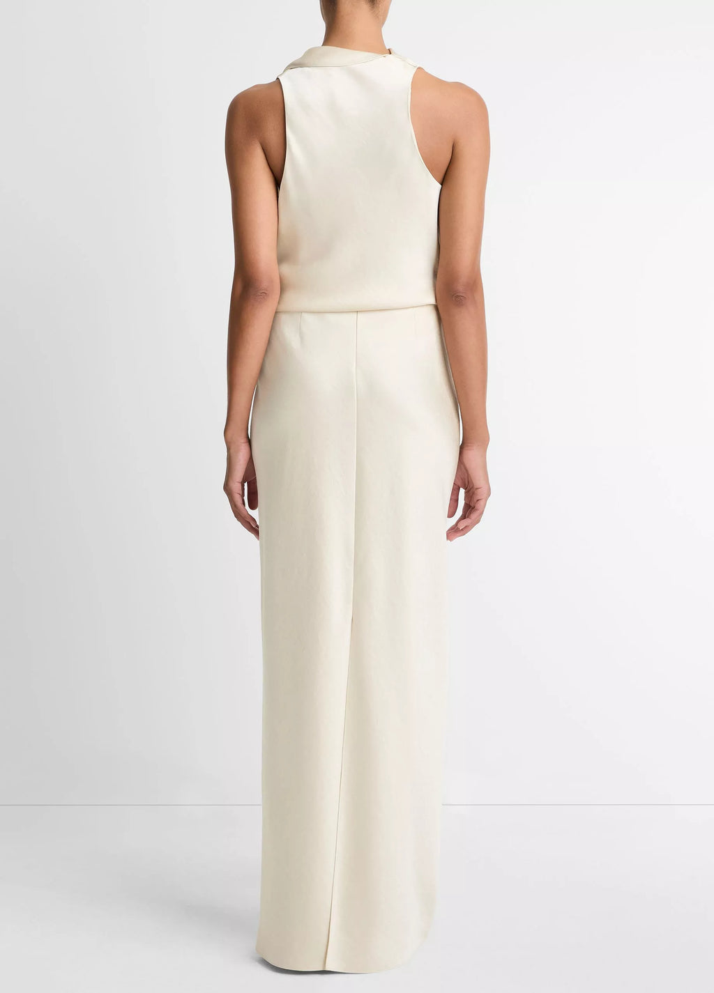 Vince satin Bias Column Skirt -Bona