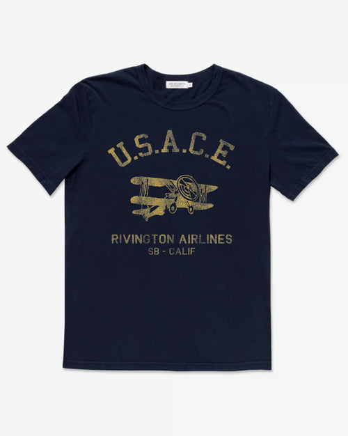 Ace Rivington Supima Tee - USACE Navy