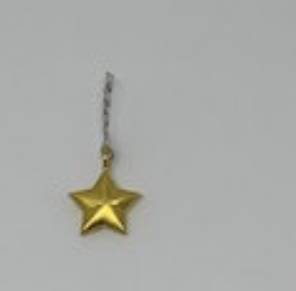 Pippa Smalls Faceted Star Pendant - 18kt Gold