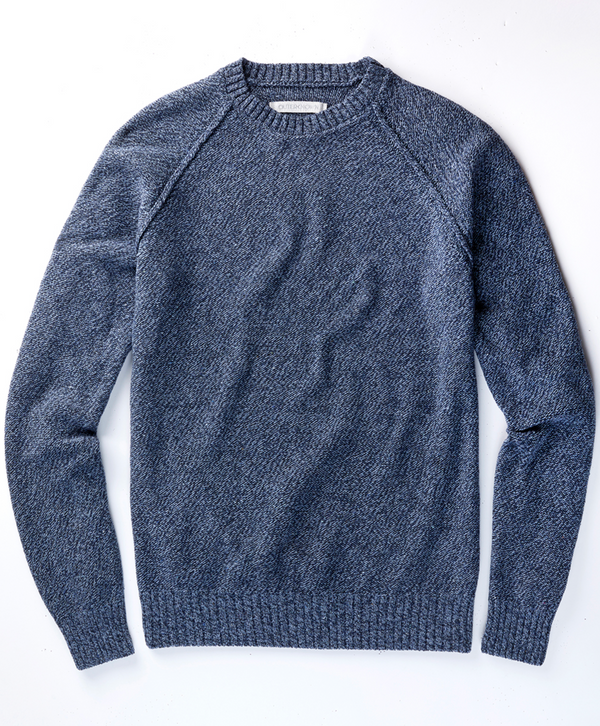 Outerknown Hemisphere Sweater  - Blue Horizon