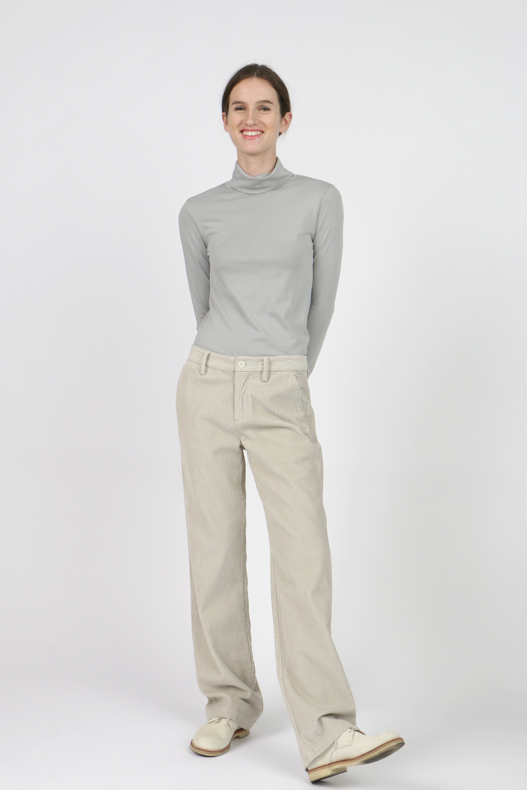 G1 Wide Leg Pants - Stone