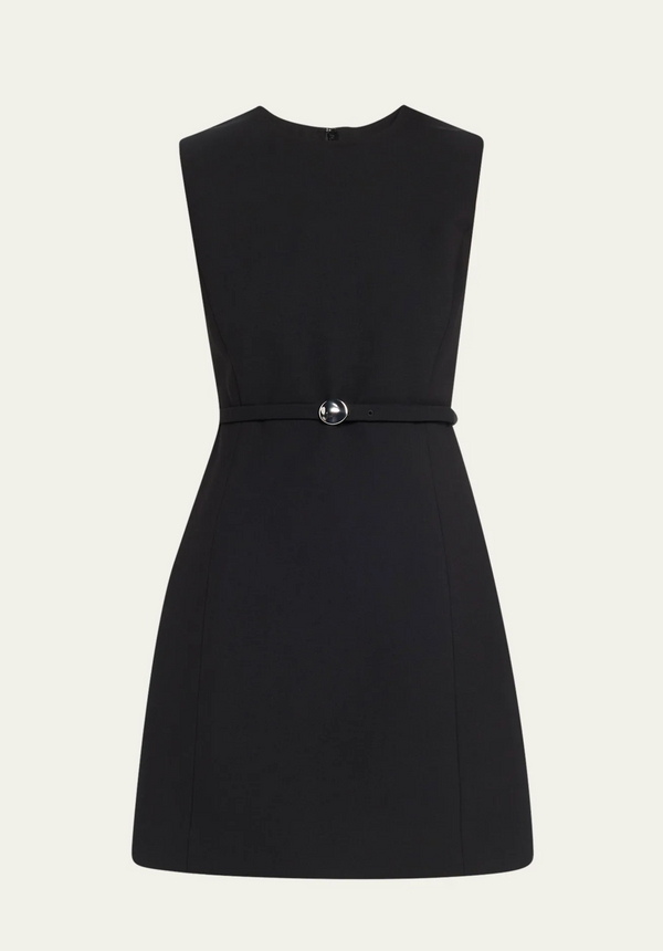Theory SL Sculpted Dress Tailor Stretch  - Black
