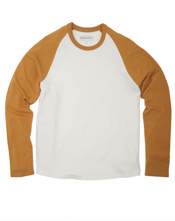 Outerknown Groovy Baseball Tee  - Squash