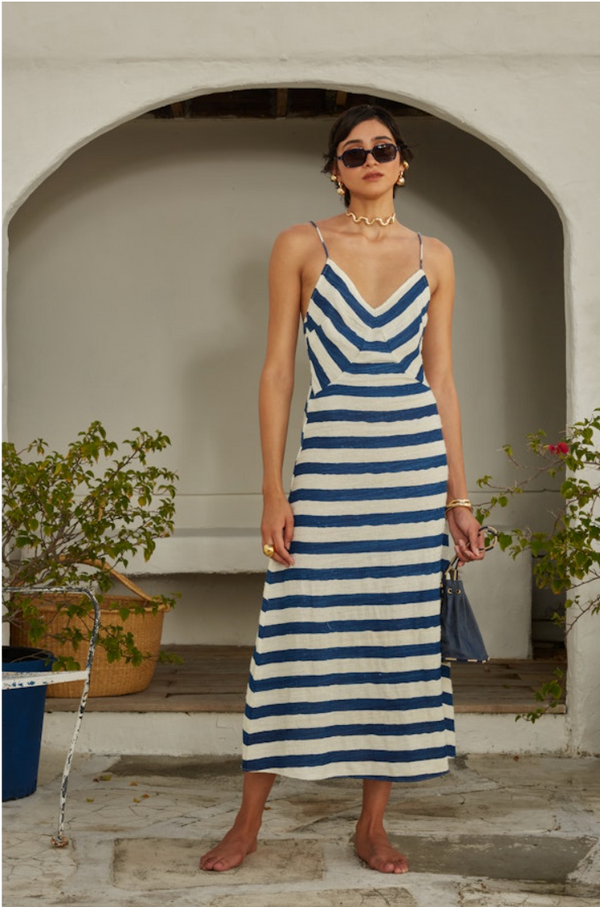 Carolina K Yia Dress - Striped