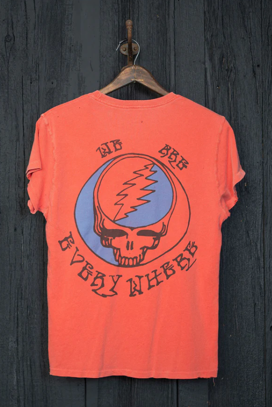 MadeWorn Grateful Dead Pocket Tee in Cherry