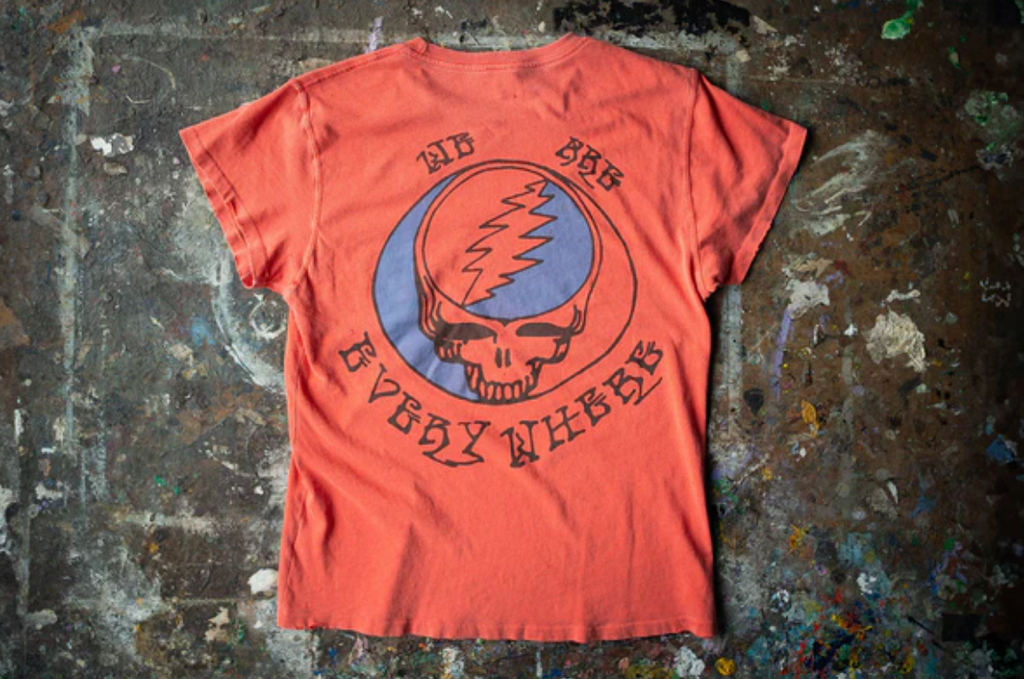 MadeWorn Grateful Dead Pocket Tee in Cherry