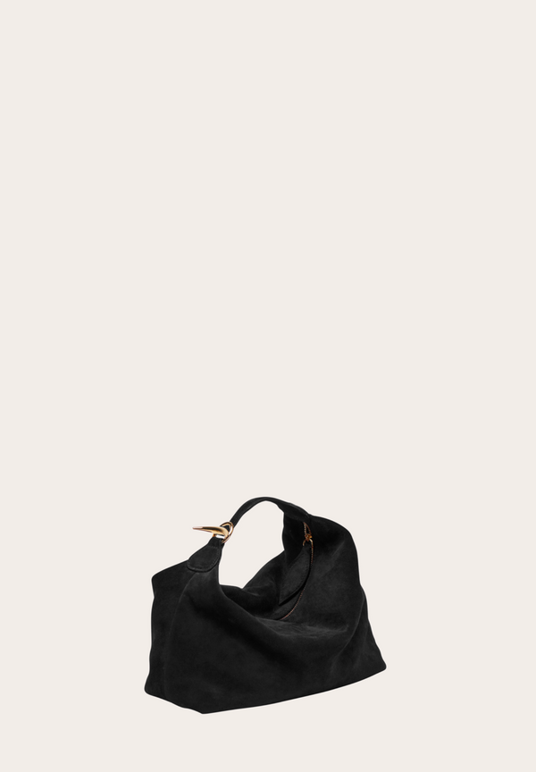 Little Liffner Pillow Pouch - Black Suede