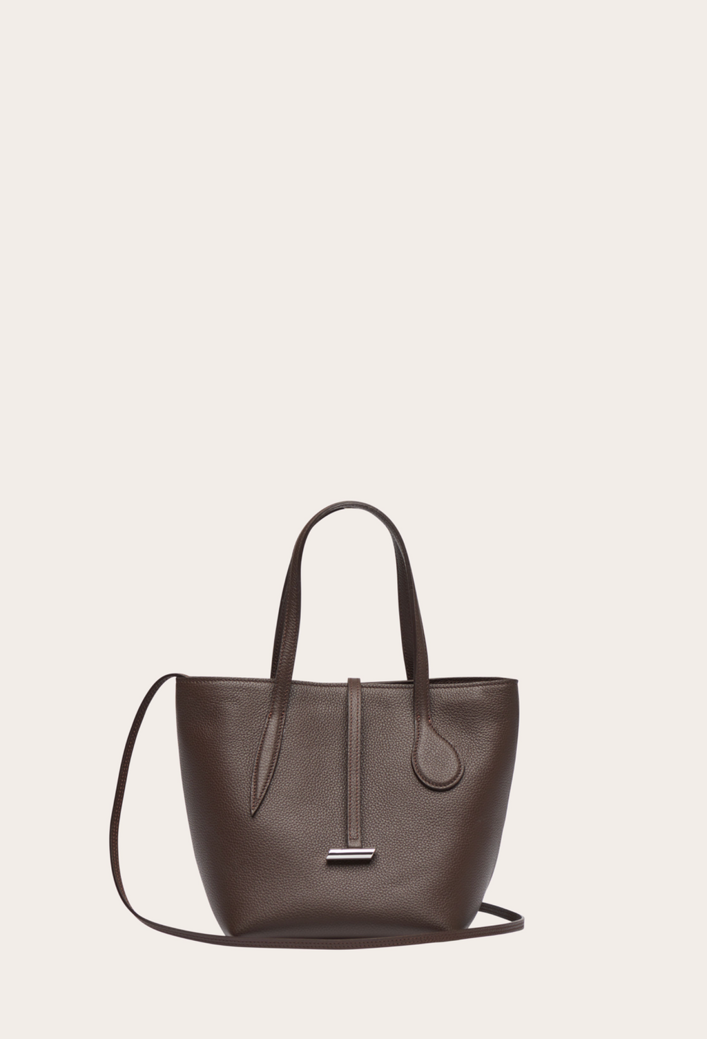 Little Liffner Sprout Tote Mini - Dark Brown Leather – Quattro Tizi Little Liffner Sprout Tote Mini - Dark Brown Leather – Quattro Tizi