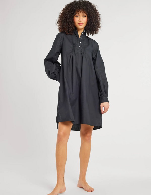 Mille  - Bonnie Dress  - Black Poplin