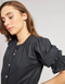 Mille  - Fayette Top  - Black Poplin