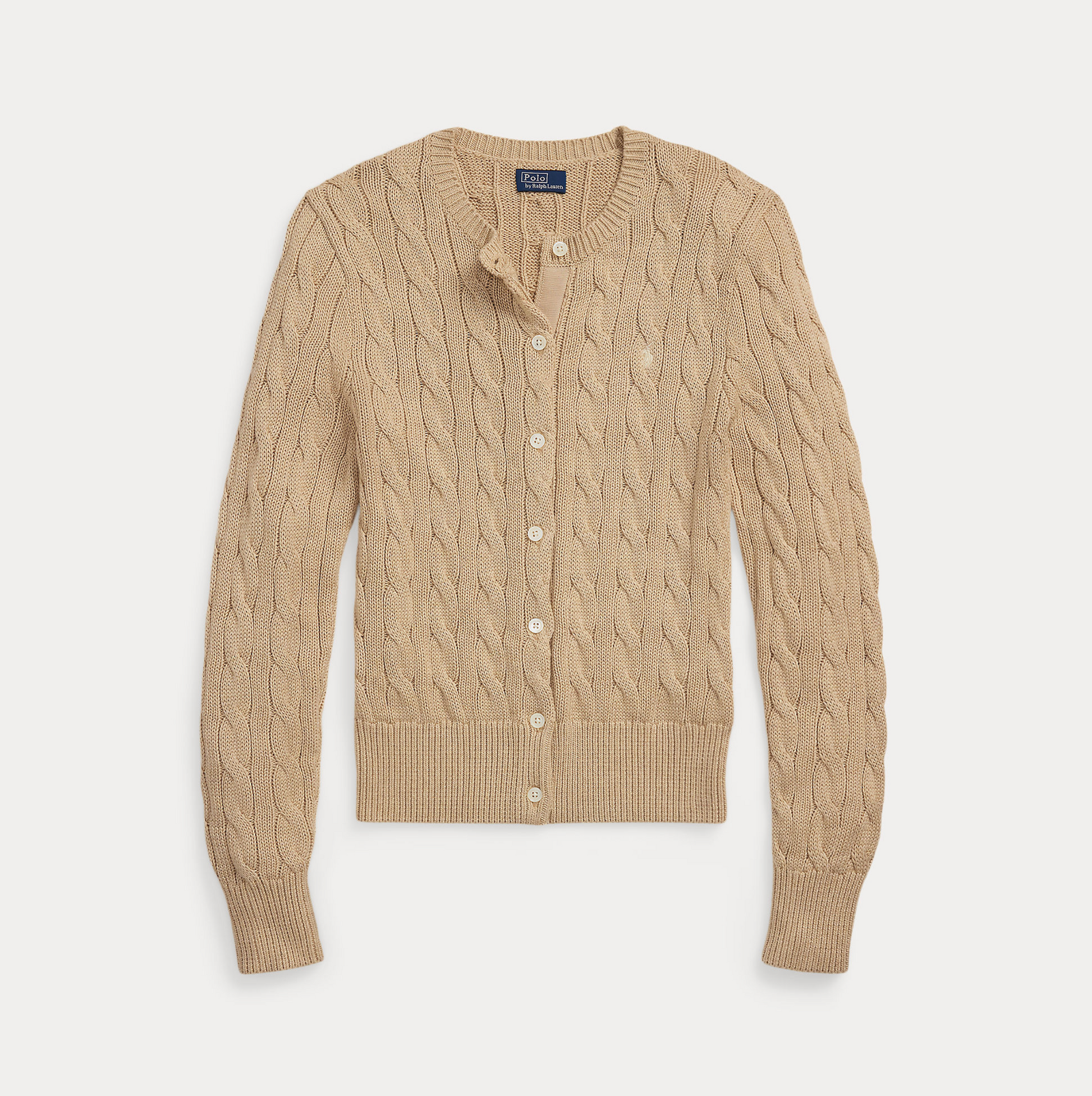 Polo Ralph Lauren Cardigan - Light Saddle Heather