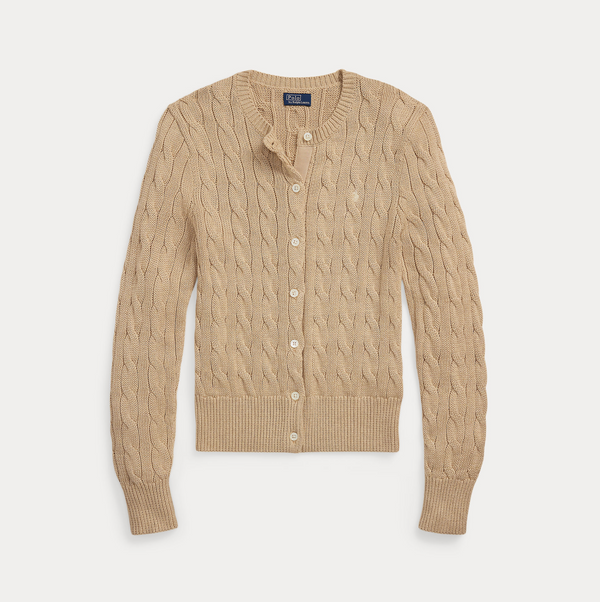 Polo Ralph Lauren  - Cardigan  - Light Saddle Heather