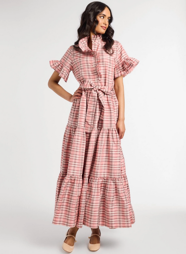 Mille Victoria Dress - Sugarplum Plaid