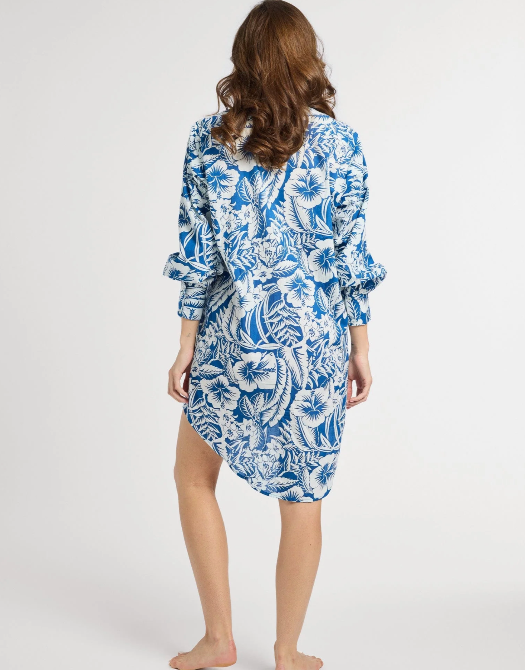 Mille Holly Mini Dress in Hibiscus