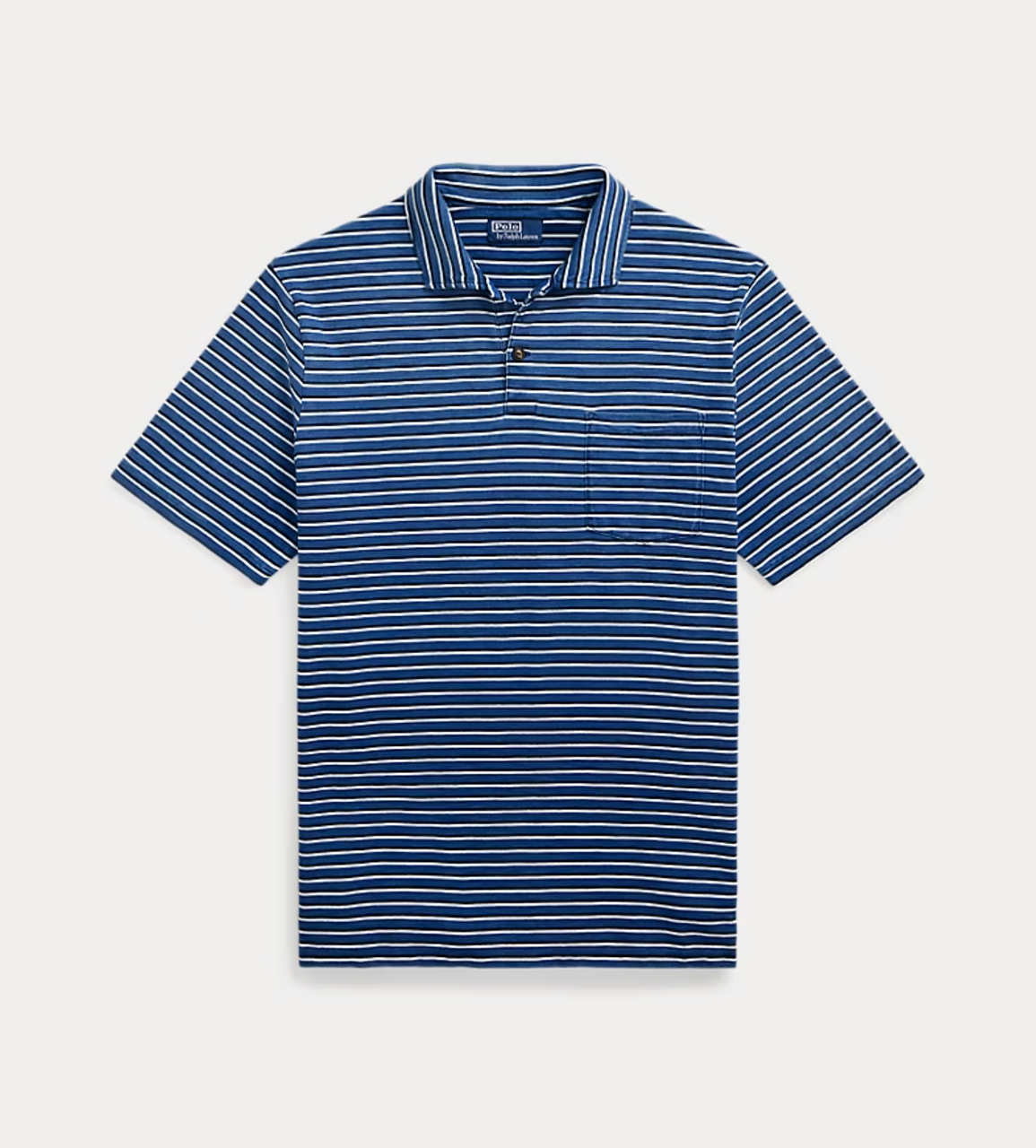 Polo Ralph Classic Fit Striped Jersey Polo Shirt