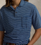 Polo Ralph Classic Fit Striped Jersey Polo Shirt