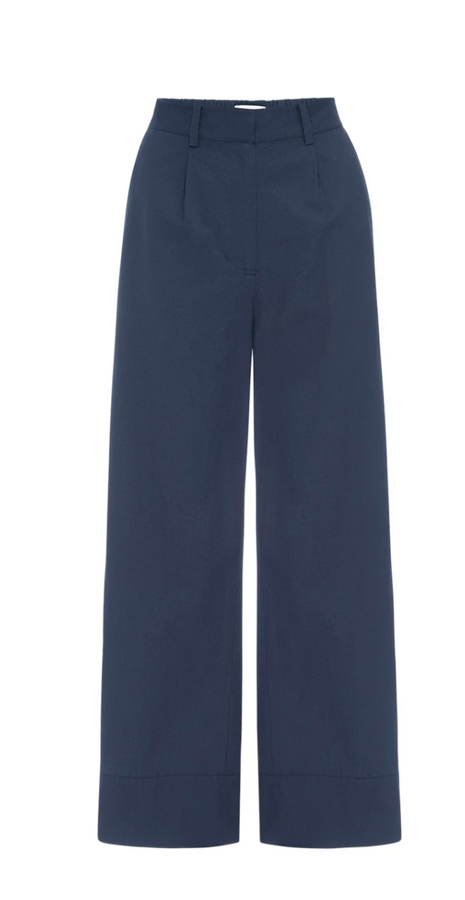 Brochu Walker Joya Cropped Pant - Navy