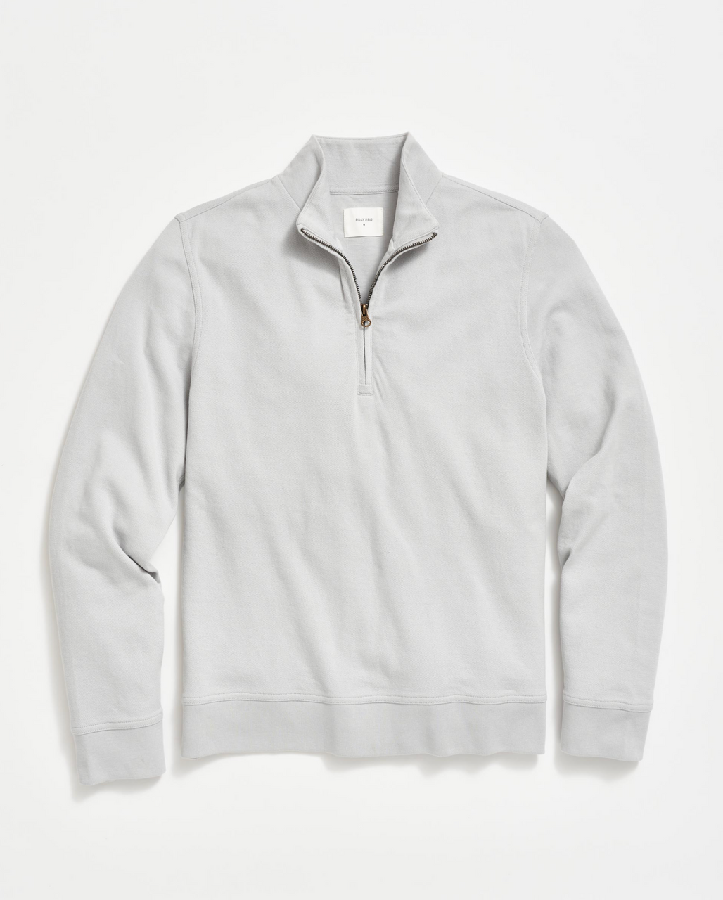 Billy Reid Cullman Half Zip - Silver