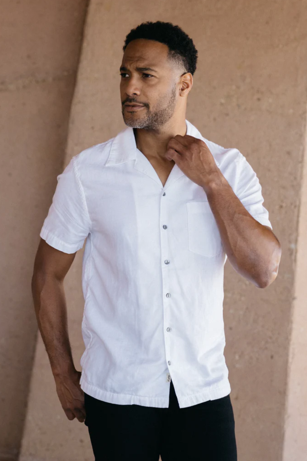 Hiroshi Kato The Wrench Double Gauze Organic Cotton Shirt - White