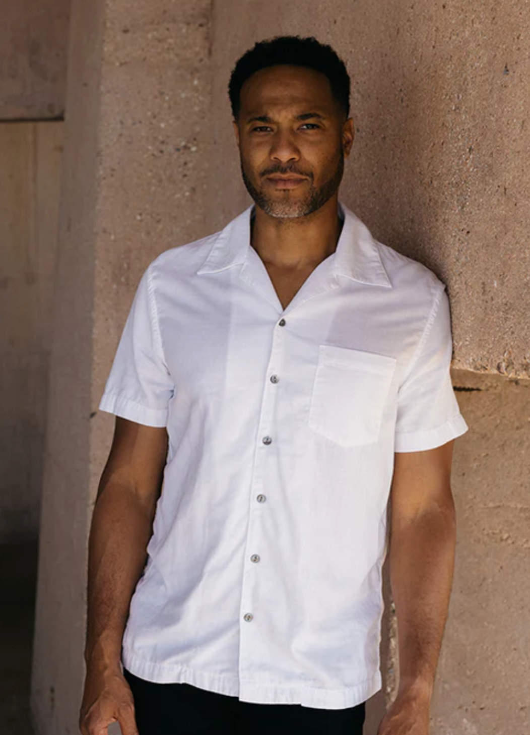 Hiroshi Kato The Wrench Double Gauze Organic Cotton Shirt - White