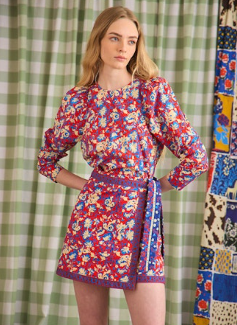 Hunter Bell Harris Top  - Tapestry Floral