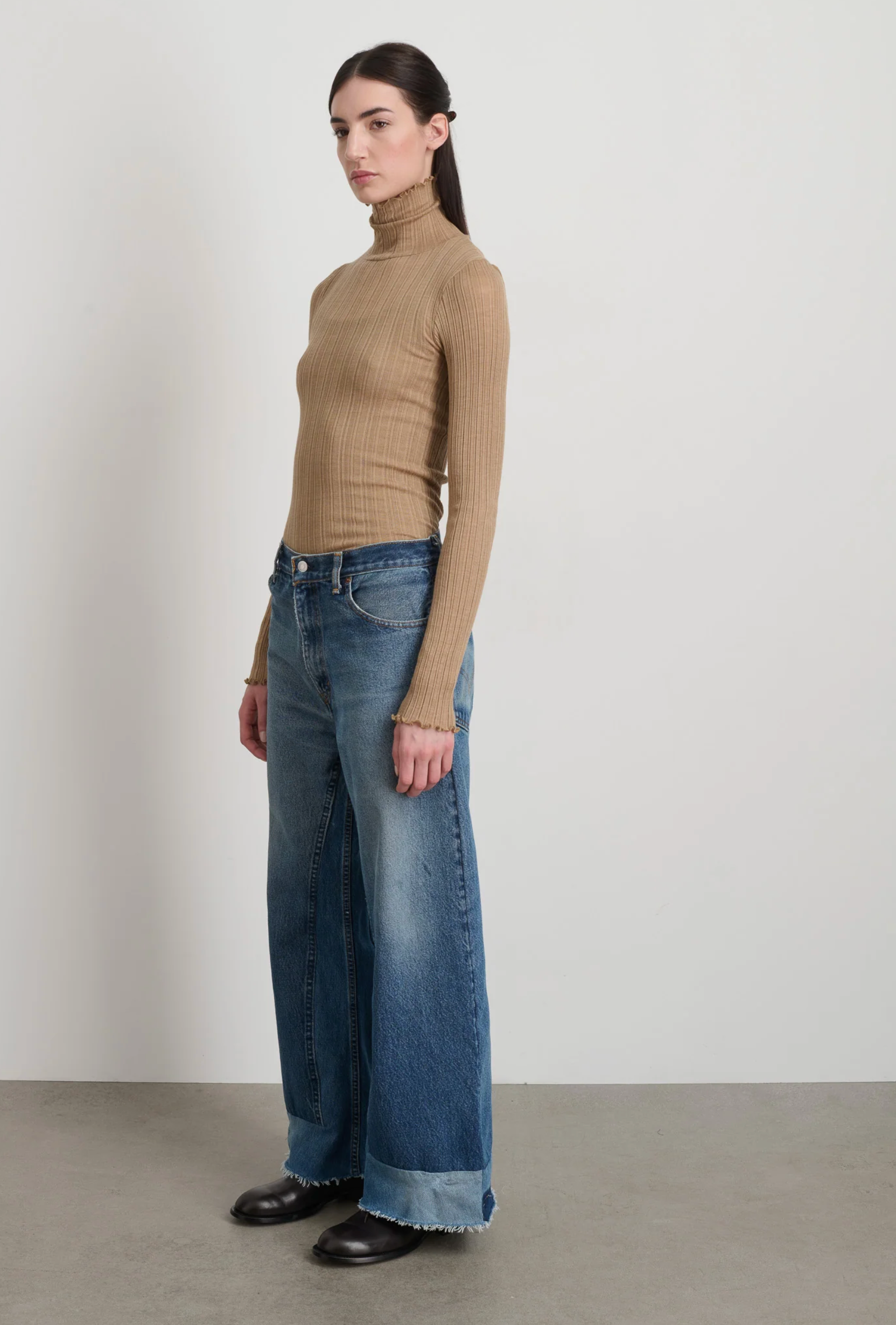 B Sides Reworked Vintage Culotte Vintage Indigo