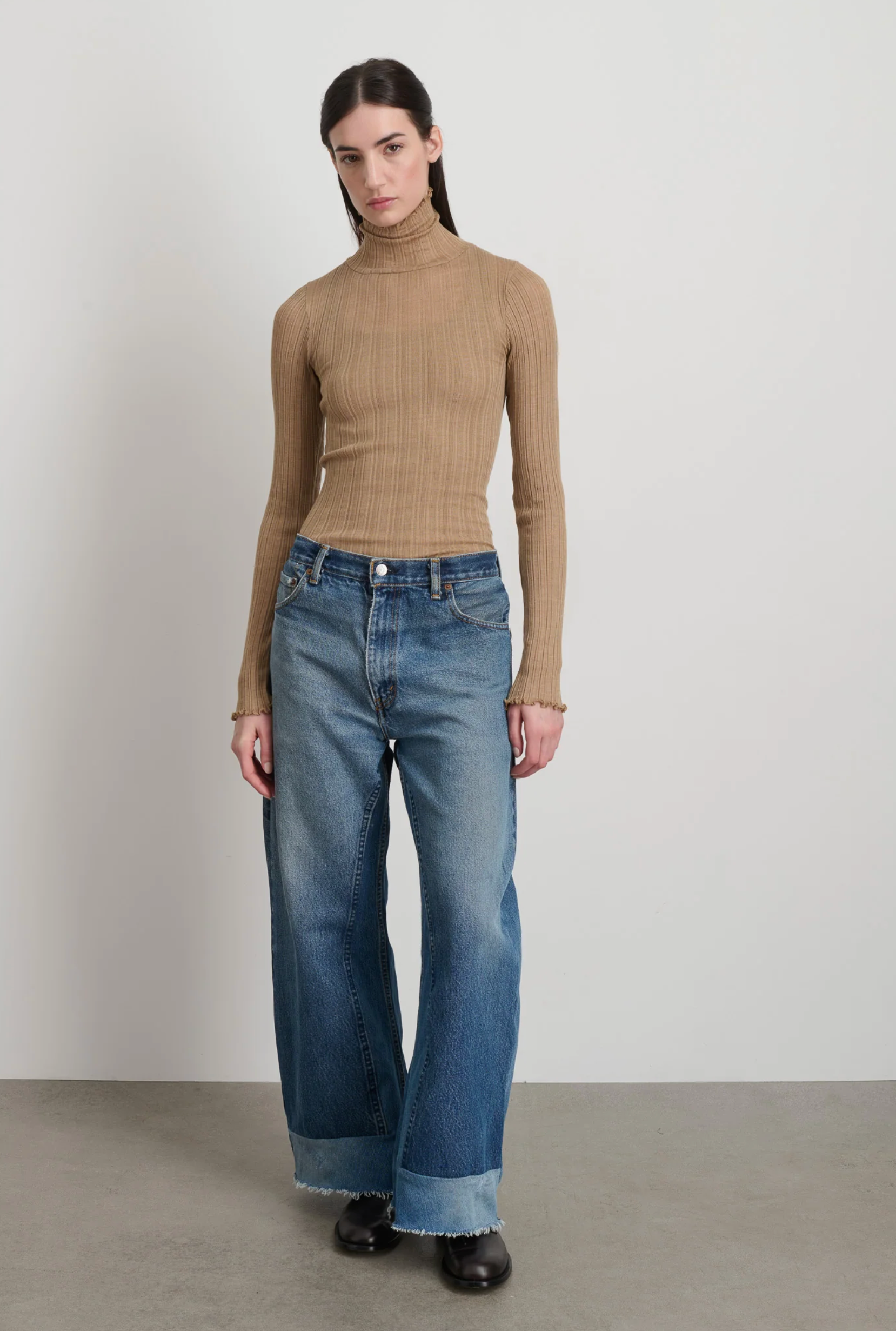 B Sides Reworked Vintage Culotte Vintage Indigo