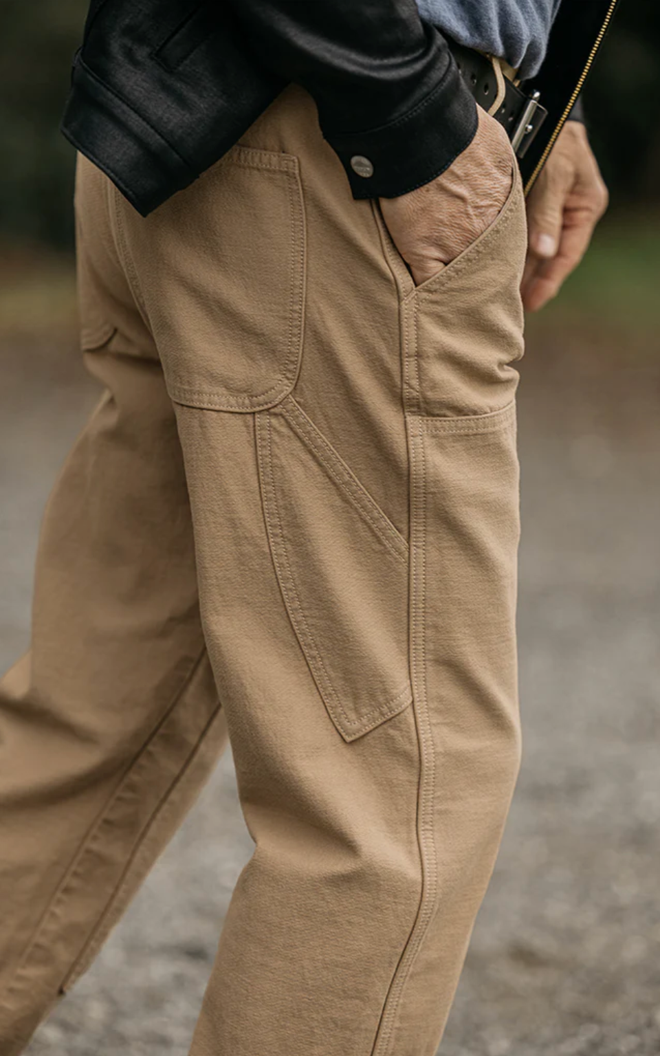 Hiroshi Kato The Double Knee Pants Classic Straight - Sawdust