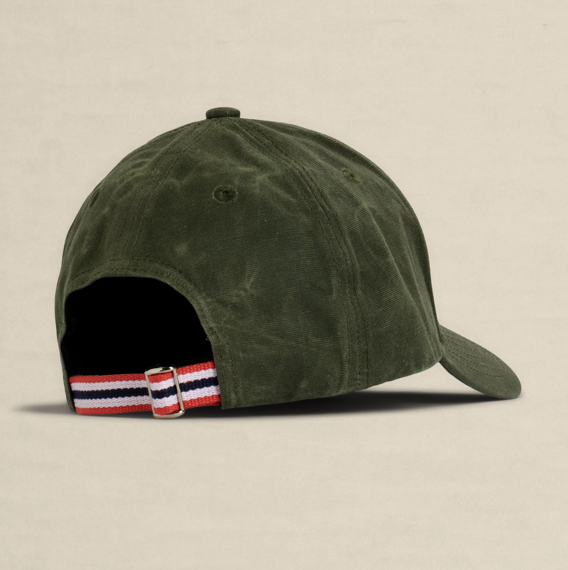 Amundsen Waxed Cotton Cap- Olive
