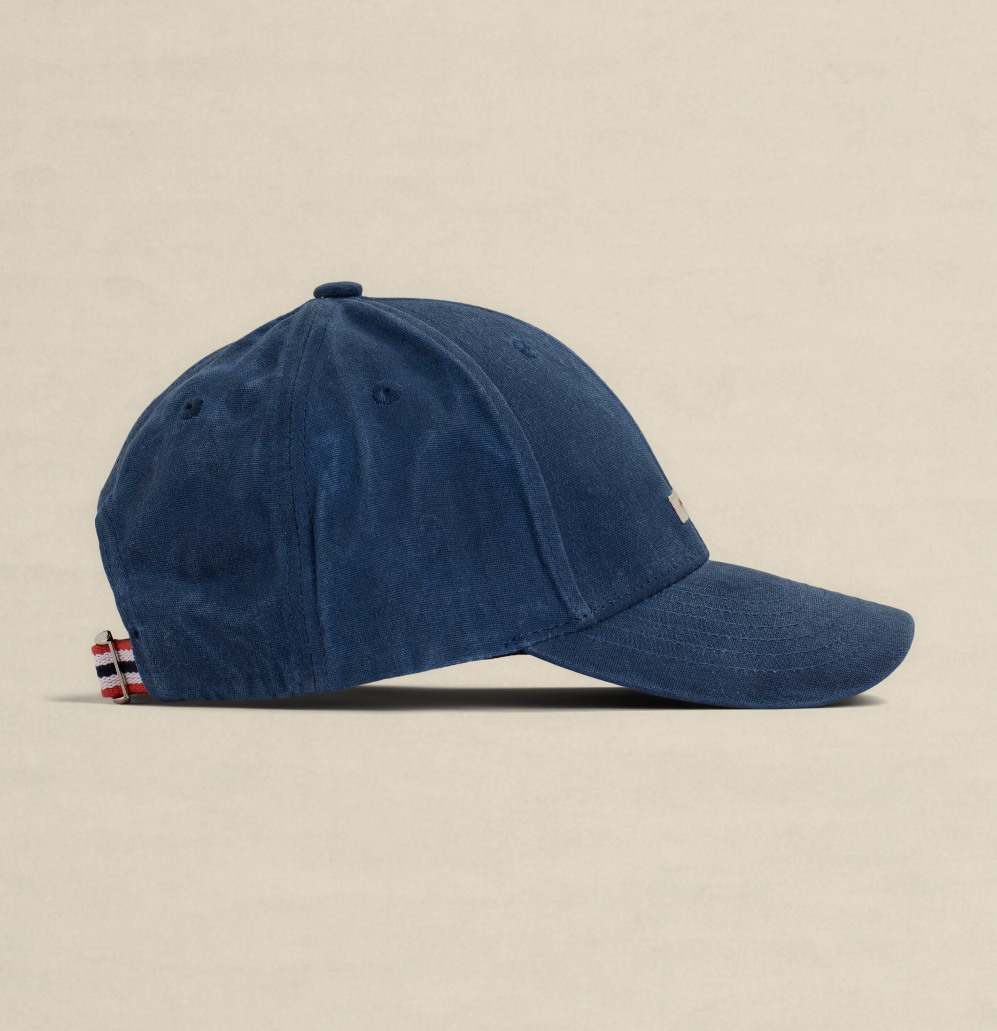 Amundsen Waxed Cotton Cap- Faded Navy