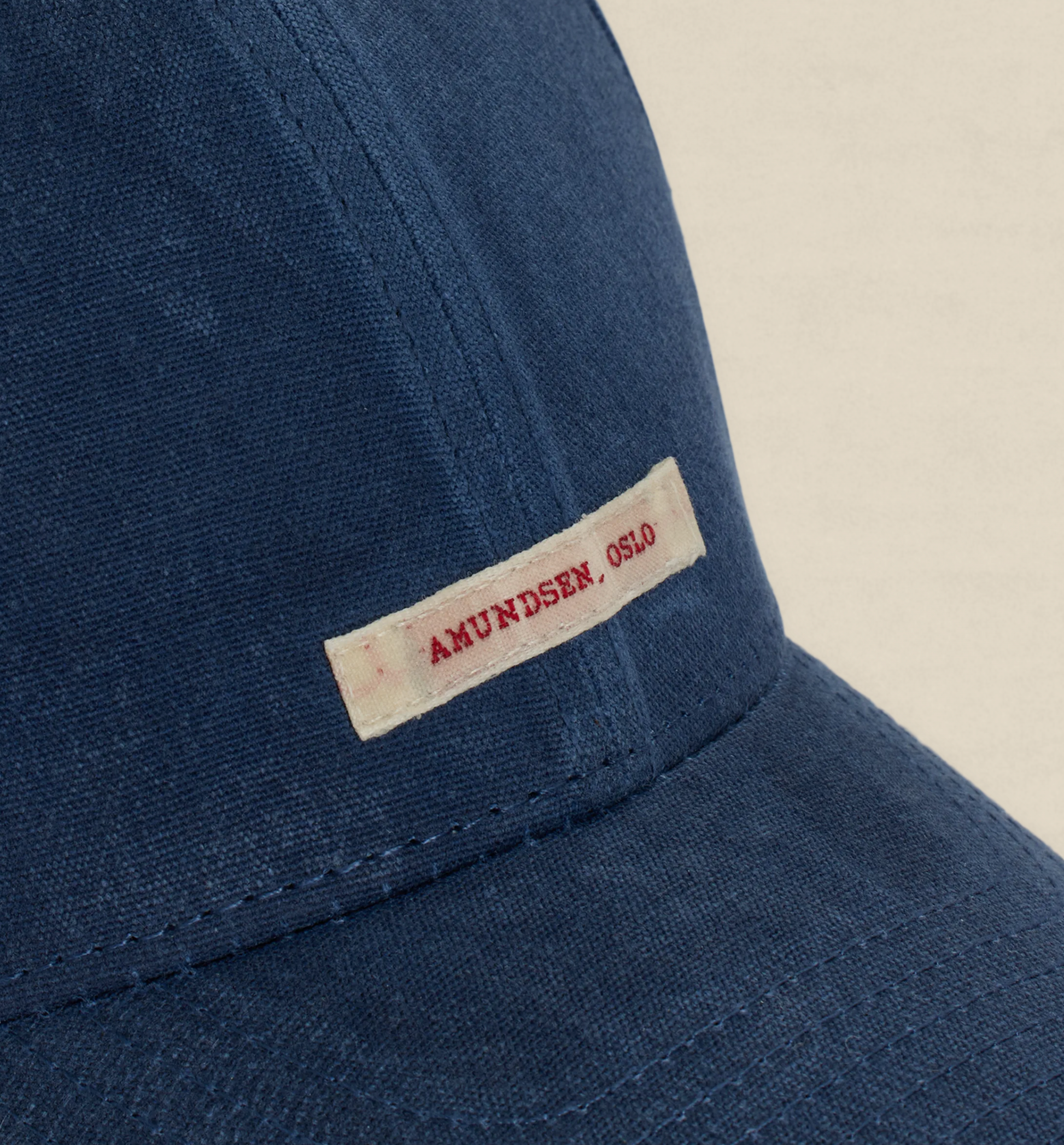 Amundsen Waxed Cotton Cap- Faded Navy