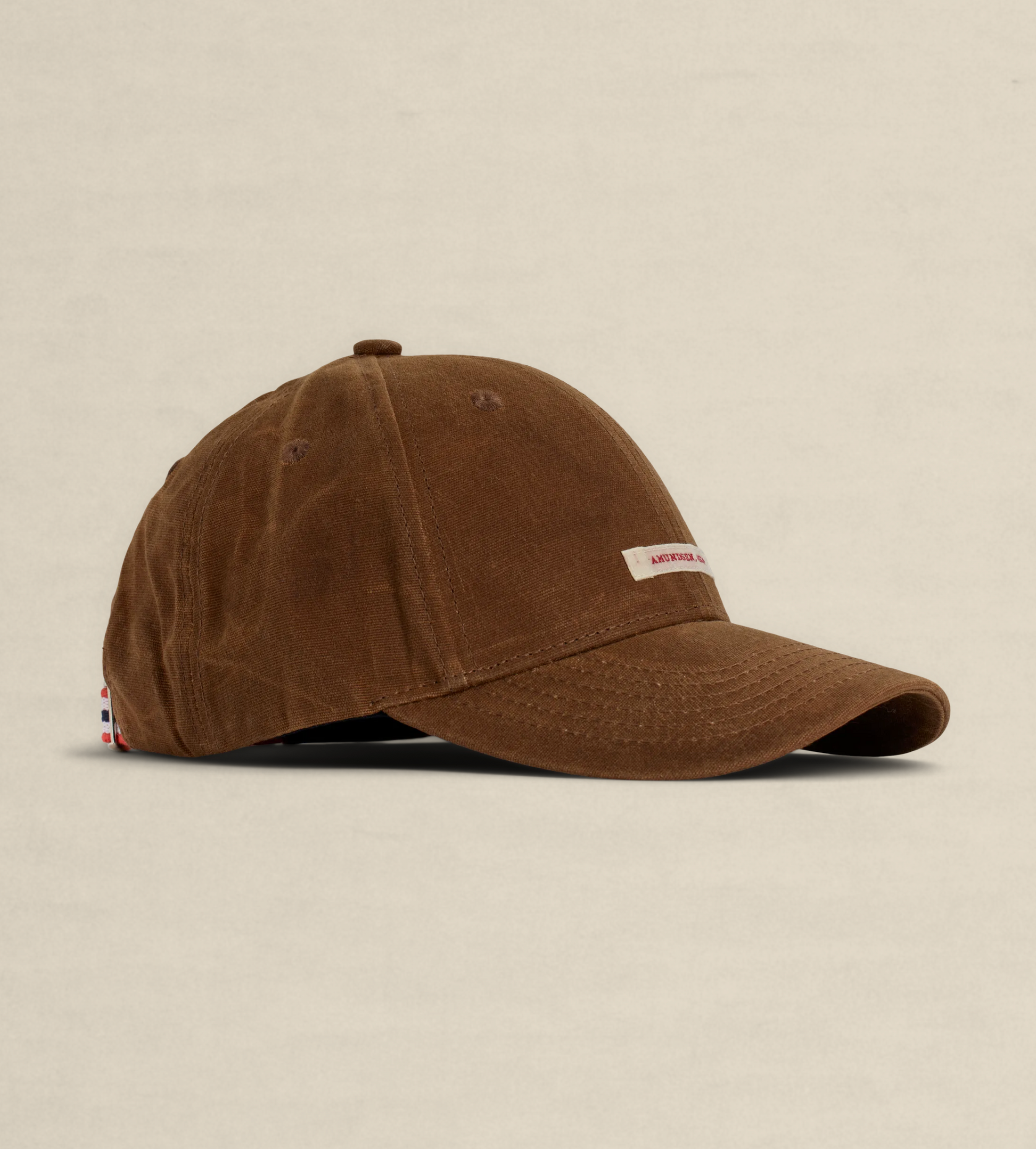 Amundsen Waxed Cotton Cap- Tan