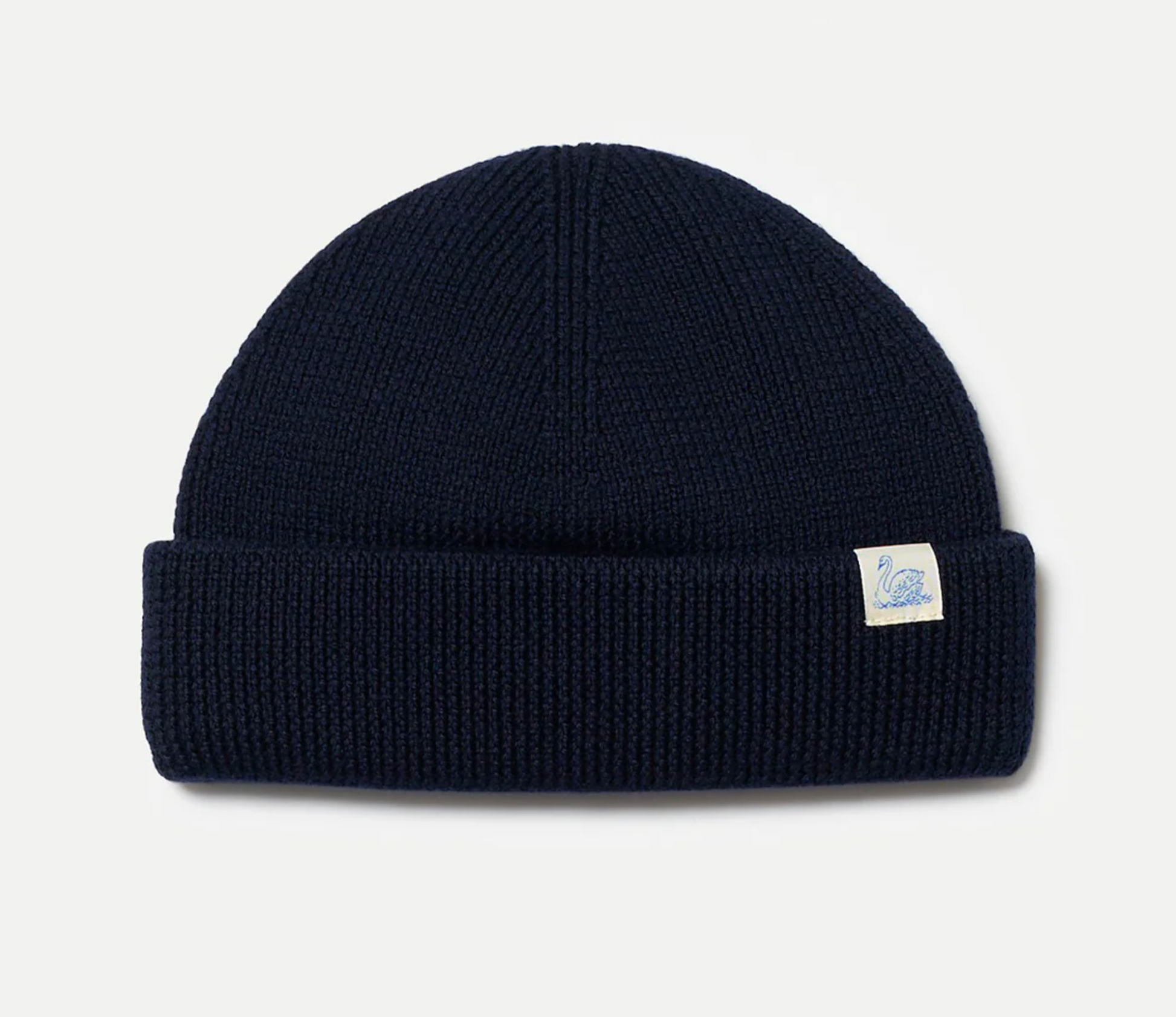 Merz b. Schwanen Merino Wool Watch Cap - Dark Navy