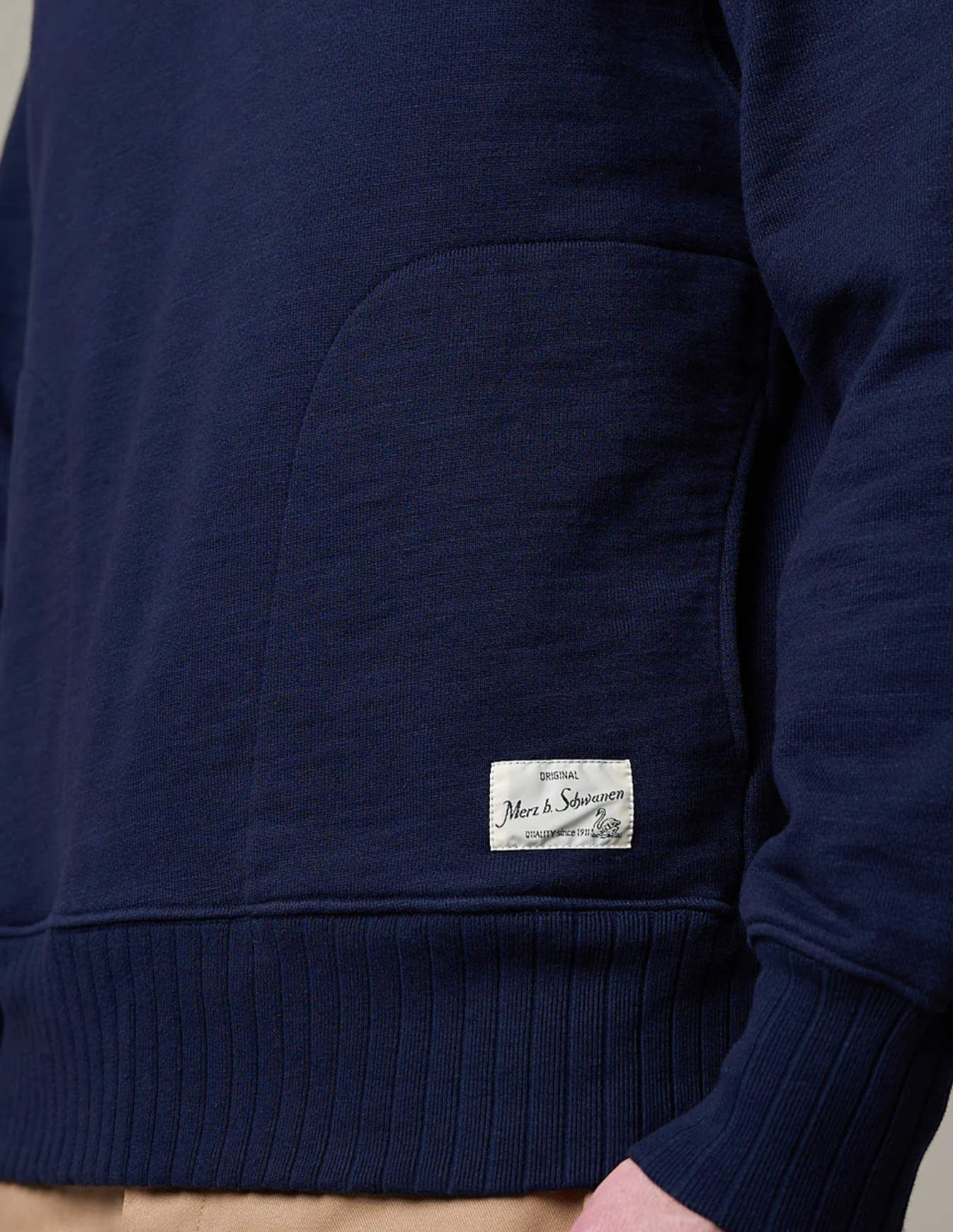 Merz b. Schwannen Heavyweight Rugged Fleece Hoodie