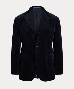 Polo Ralph Lauren Tailored Fit Corduroy Suit Jacket - Fall Navy