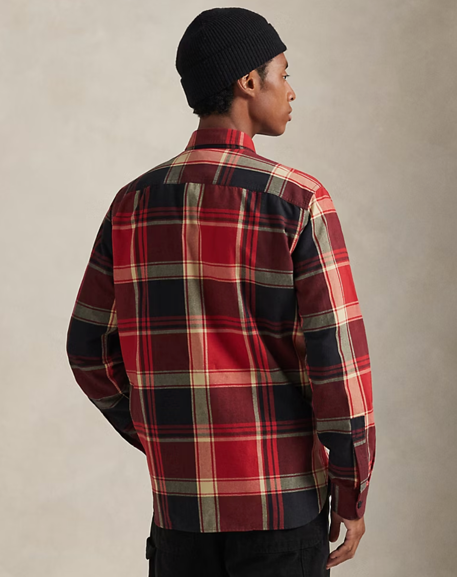 Polo Ralph Lauren Classic Fit Plaid Oxford Workshirt