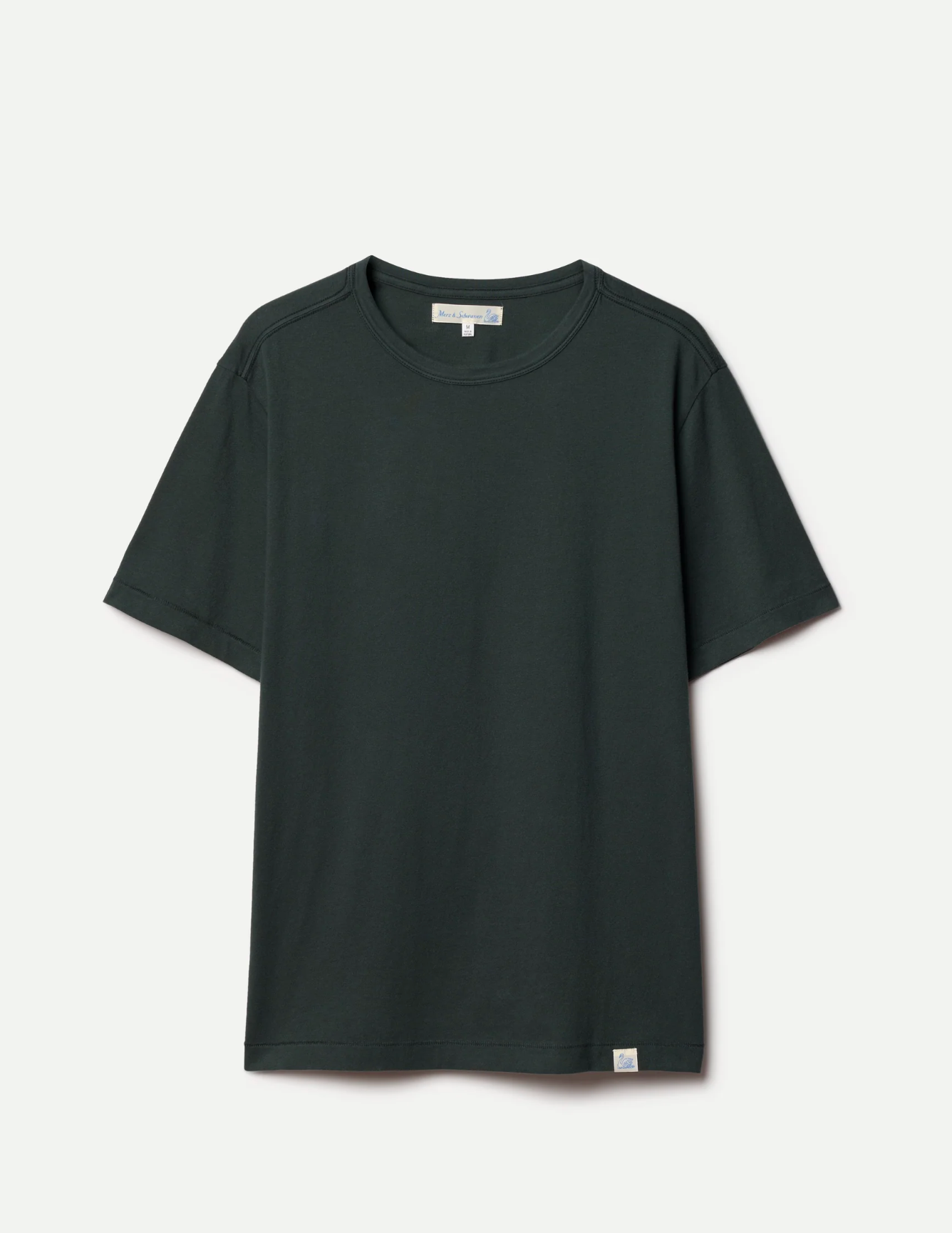 Merz b. Schwanen Soft Cotton pima Cotton T-Shirt- Forrest