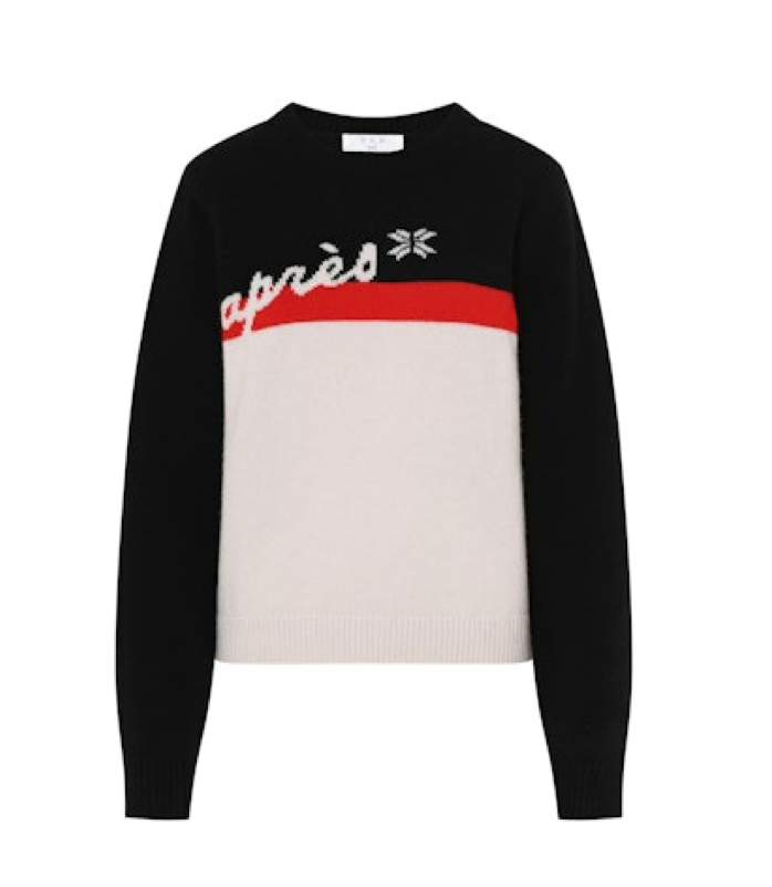 One Grey Day Apres Sport Crewneck - Black Combo