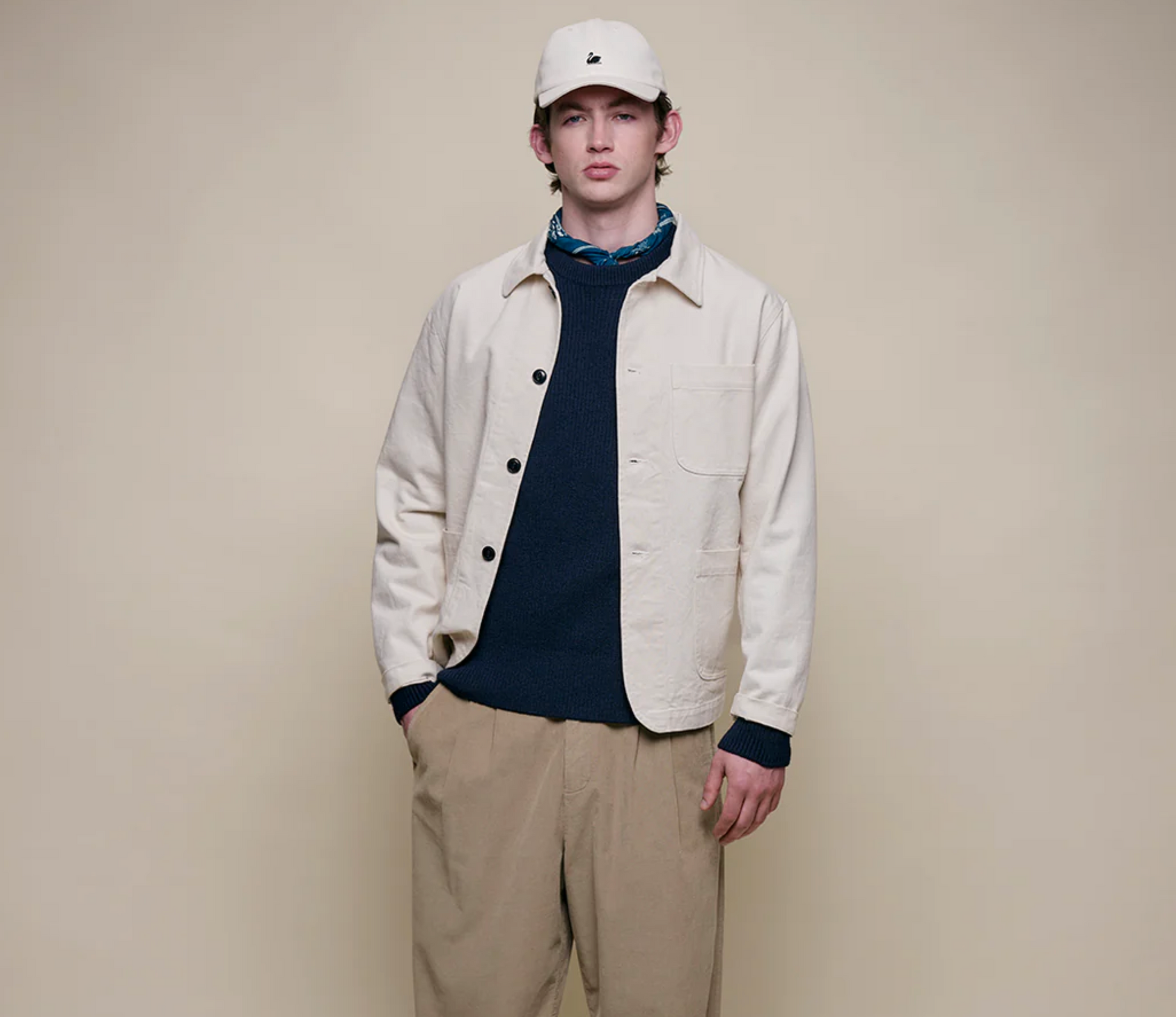 Merz B. schwanen Sturdy Ribbed Merino Wool-Cashmere Raglan Sweater -Dark Navy