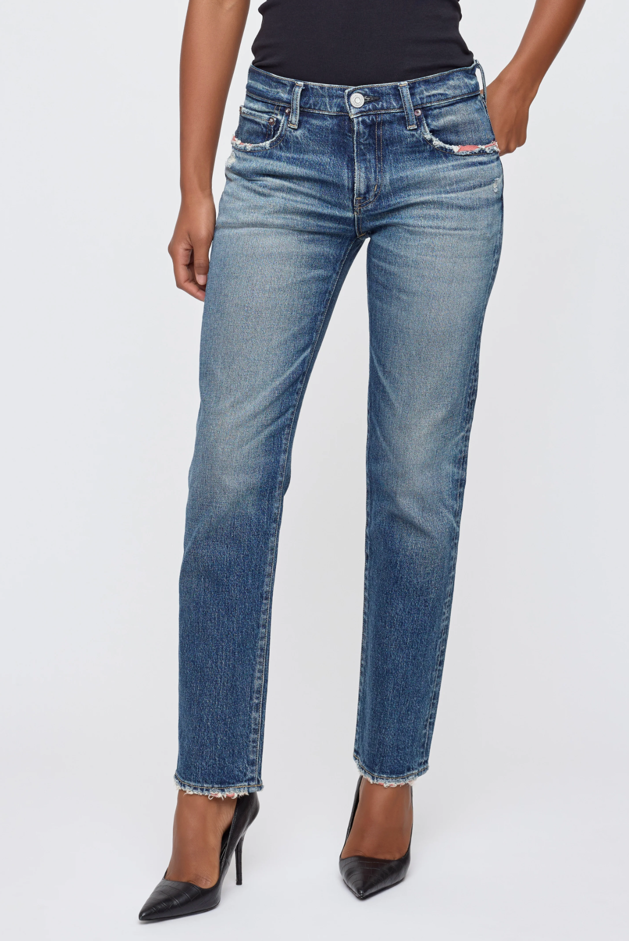 Moussy MV Ensley Slim Straight