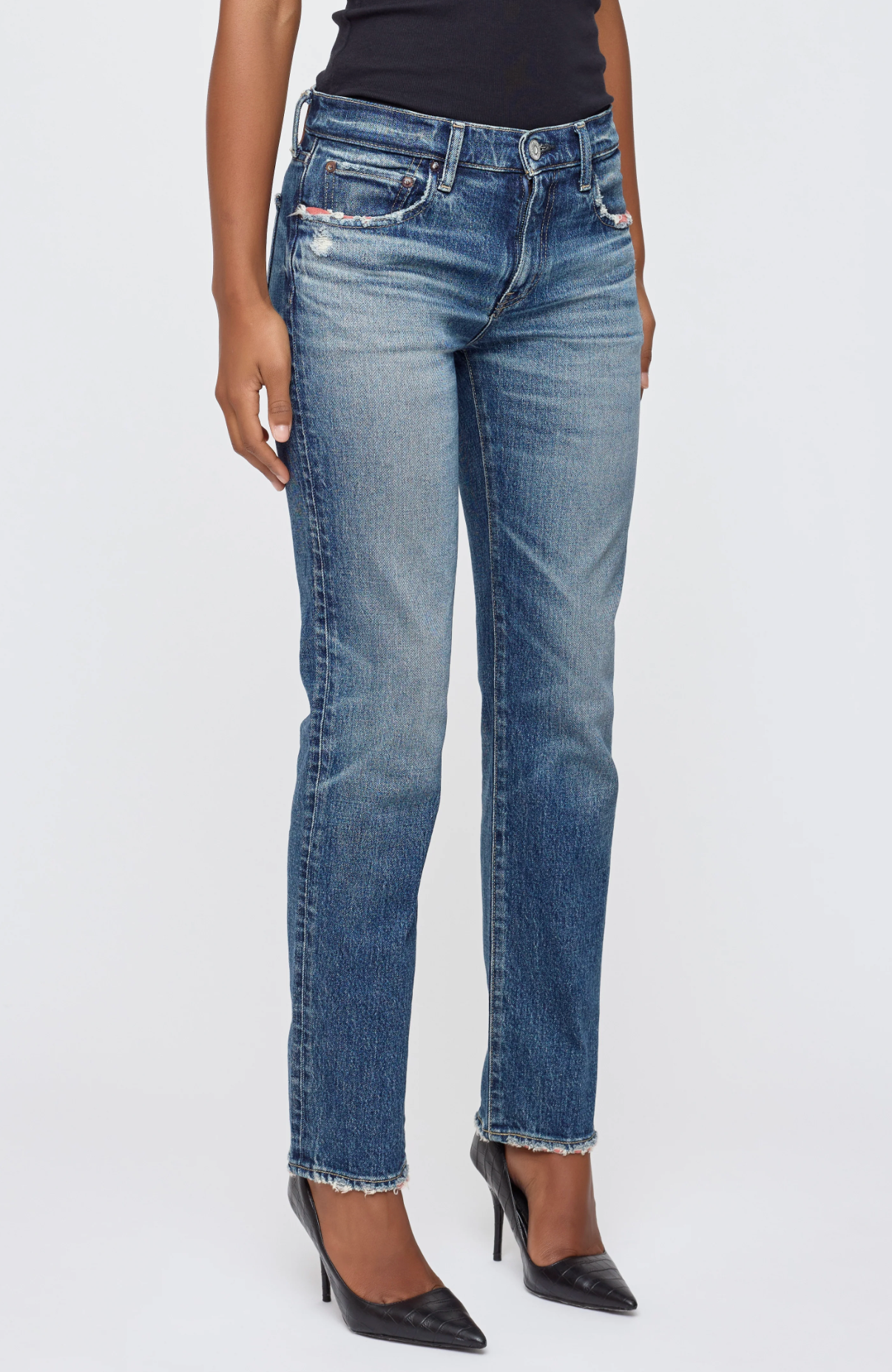 Moussy MV Ensley Slim Straight