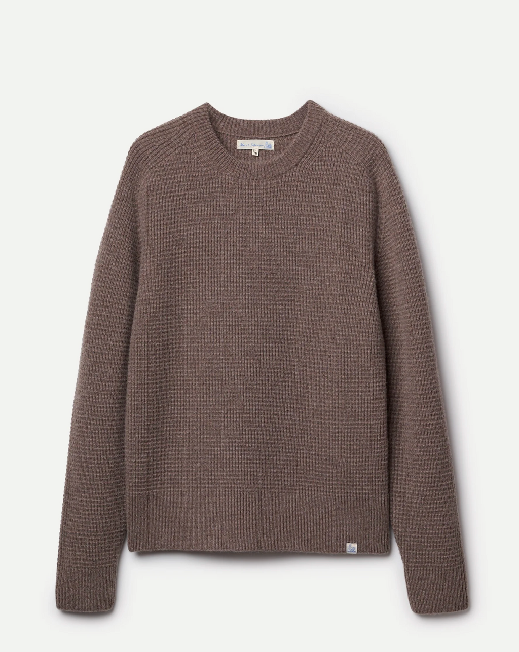 Merz b. Schwanen Waffle Pullover - Grain