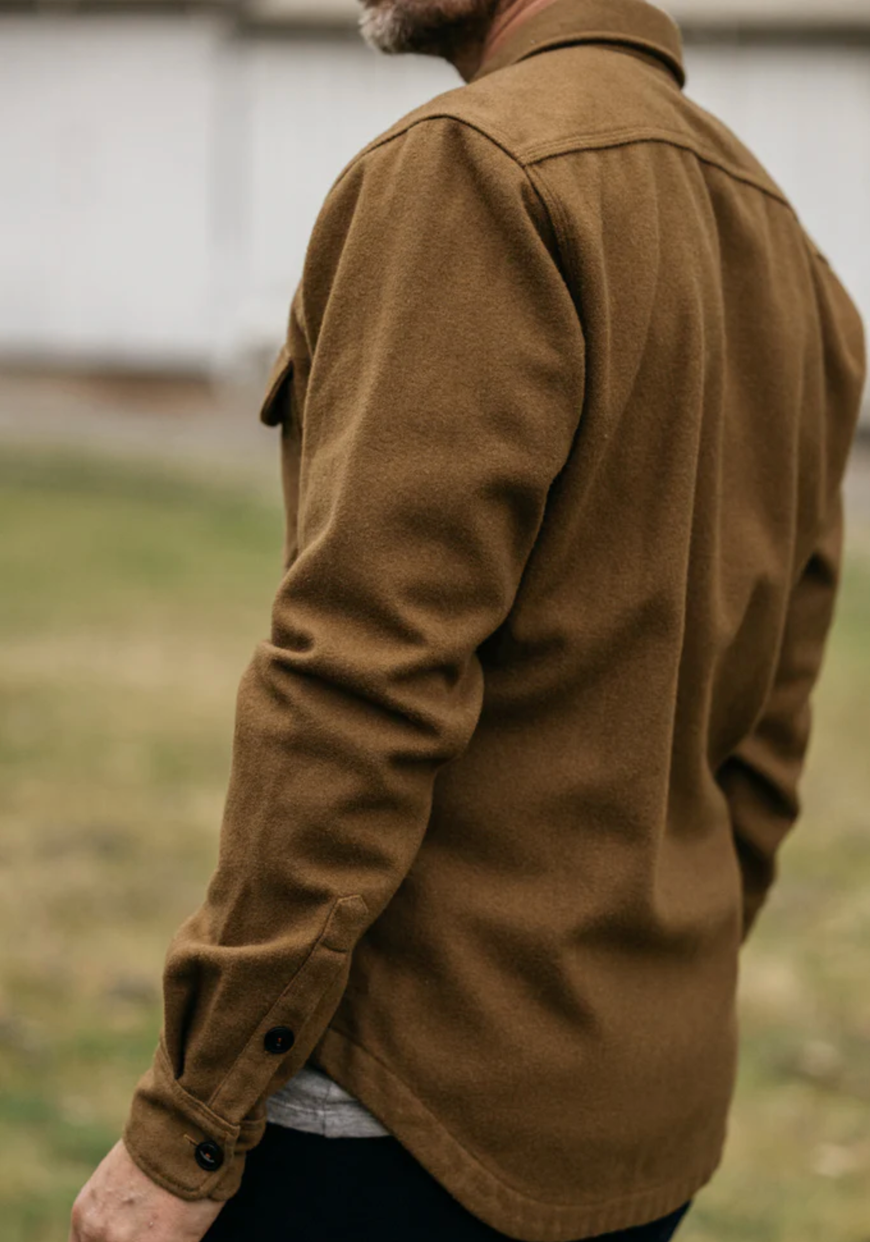 Hiroshi Kato The Anvil Shirt - Camel