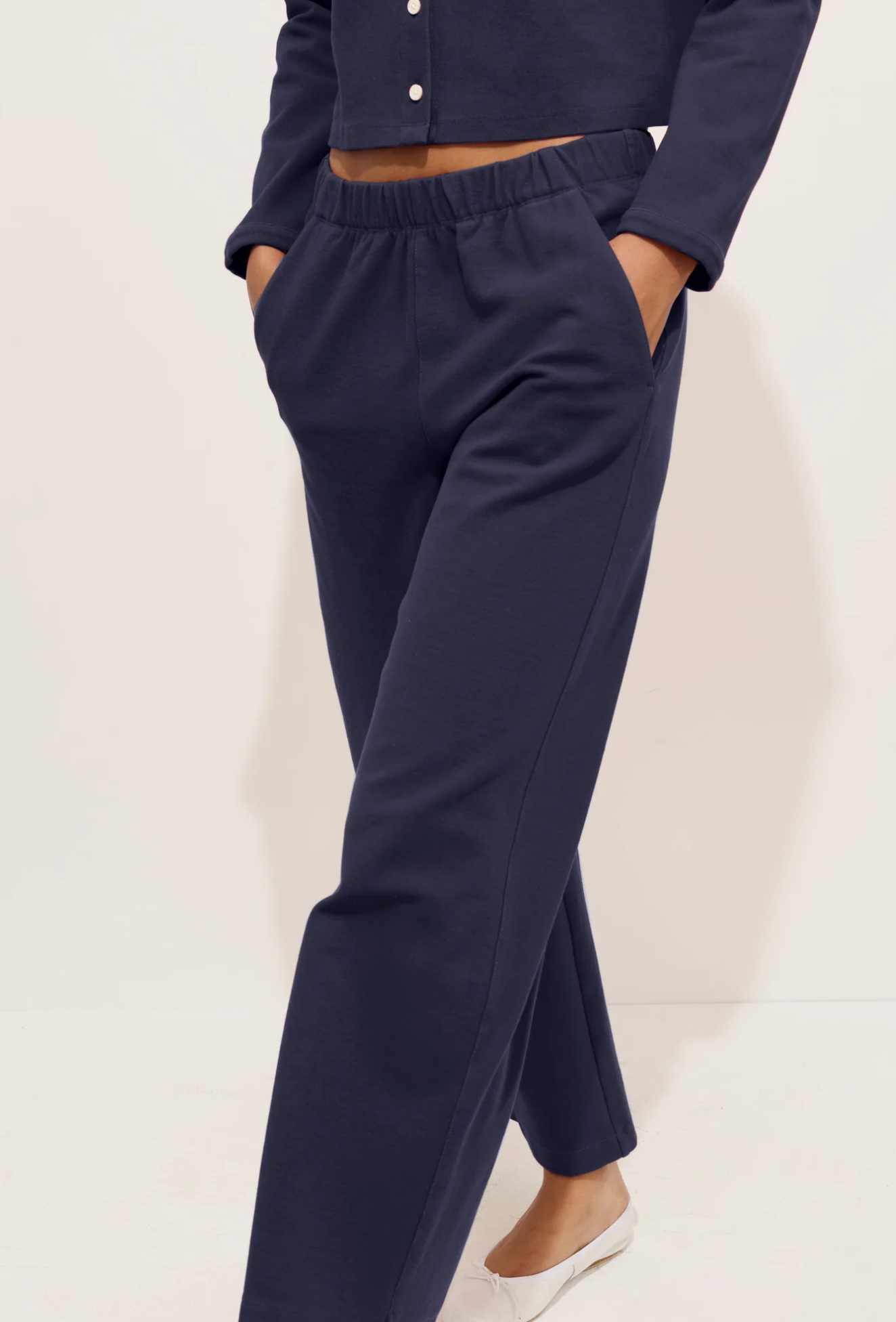 Alex Mill Coco Sport Pant - Navy Night