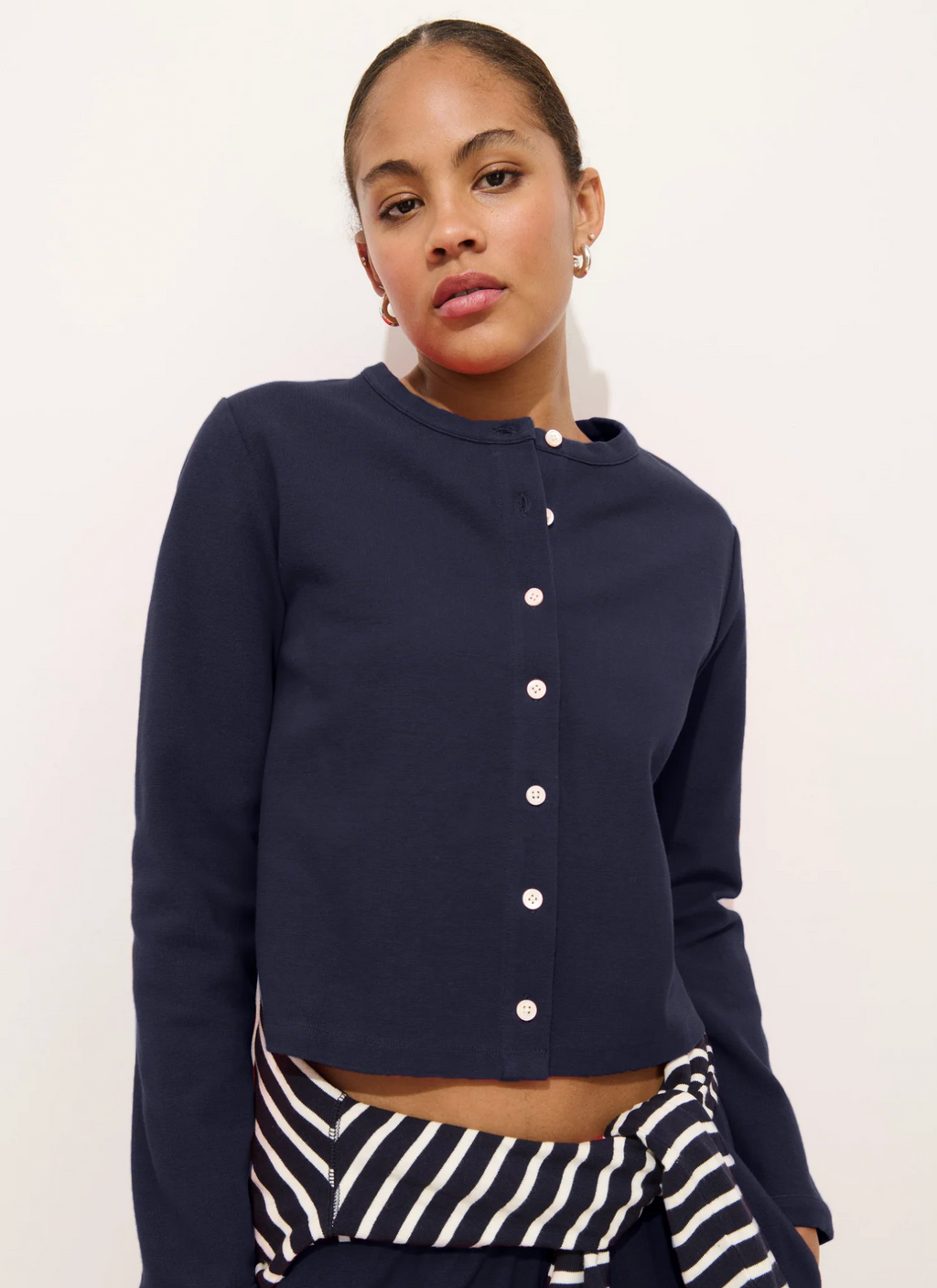Alex Mill Coco Sport Cardigan - Navy Night